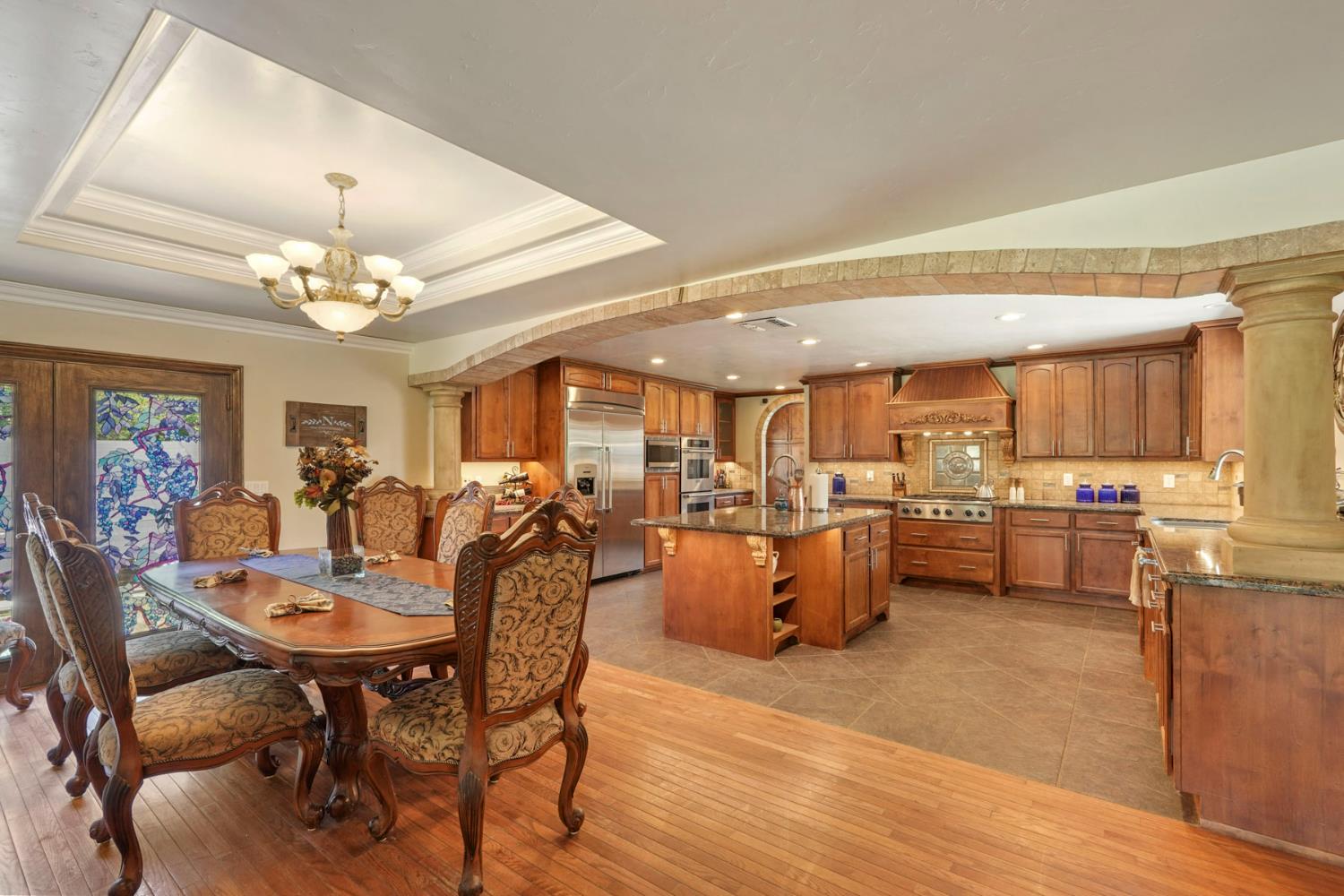 5407 Butler Road Penryn, CA 95663 - Photo 9 of 69 a view of a dining room with furniture and chandelier