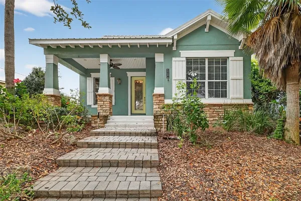 a view of a front door of a house