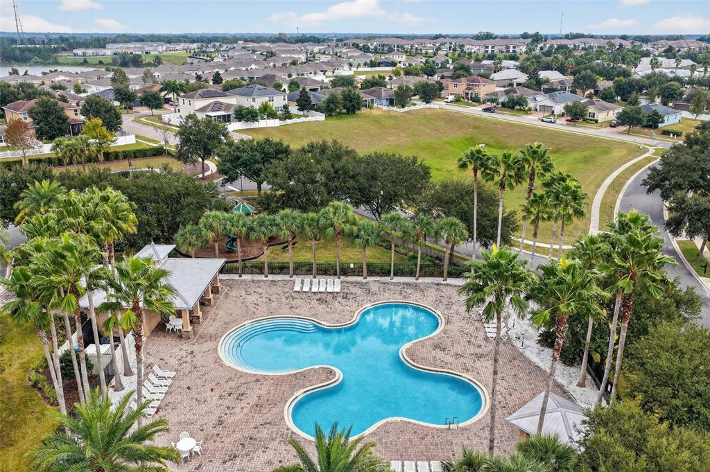 2117 Appalachee Circle Tavares, FL 32778 - Photo 28 of 30 an aerial view of residential house with outdoor space