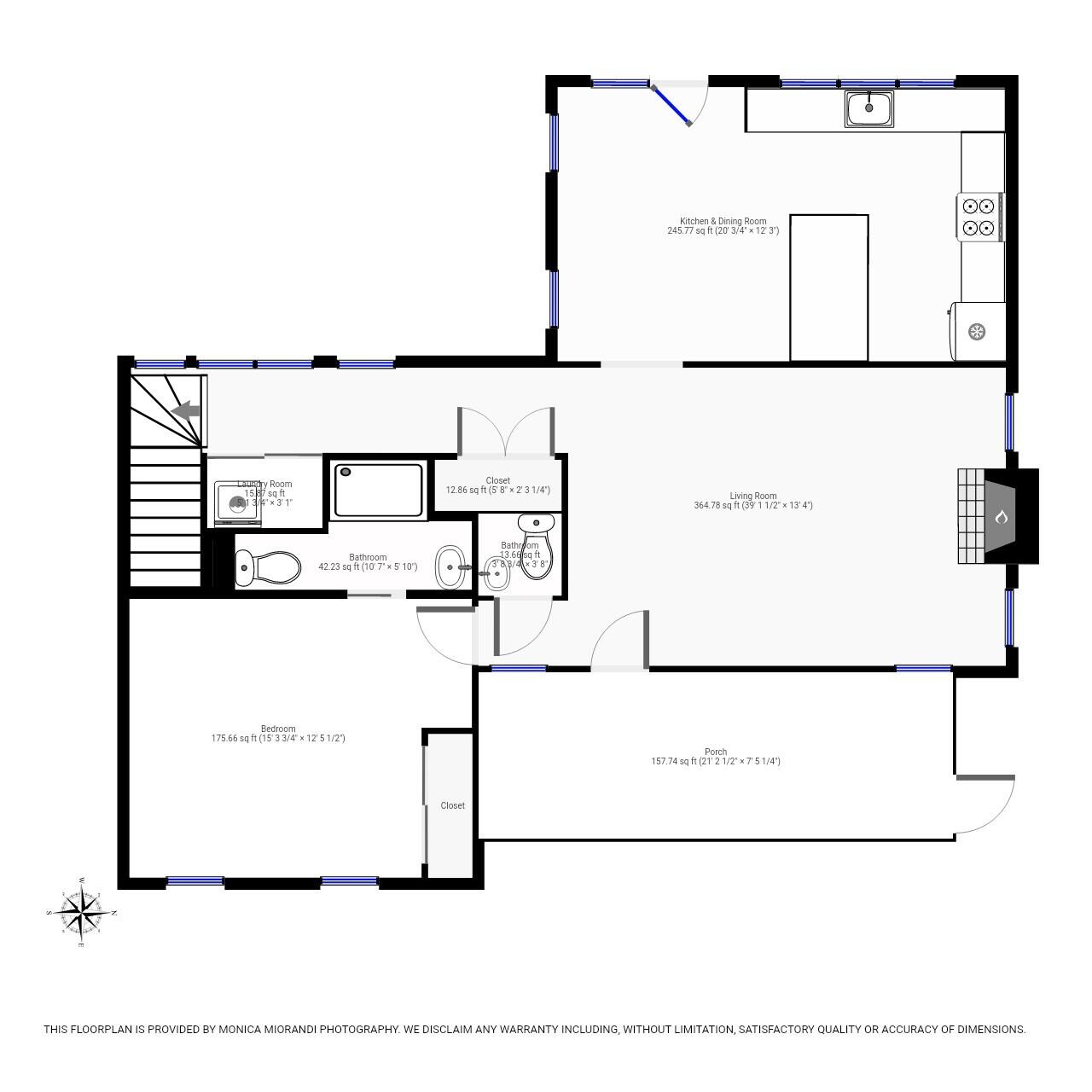 180 Commercial Street Wellfleet, MA 02667 - Photo 27 of 41 a picture of a floor plan