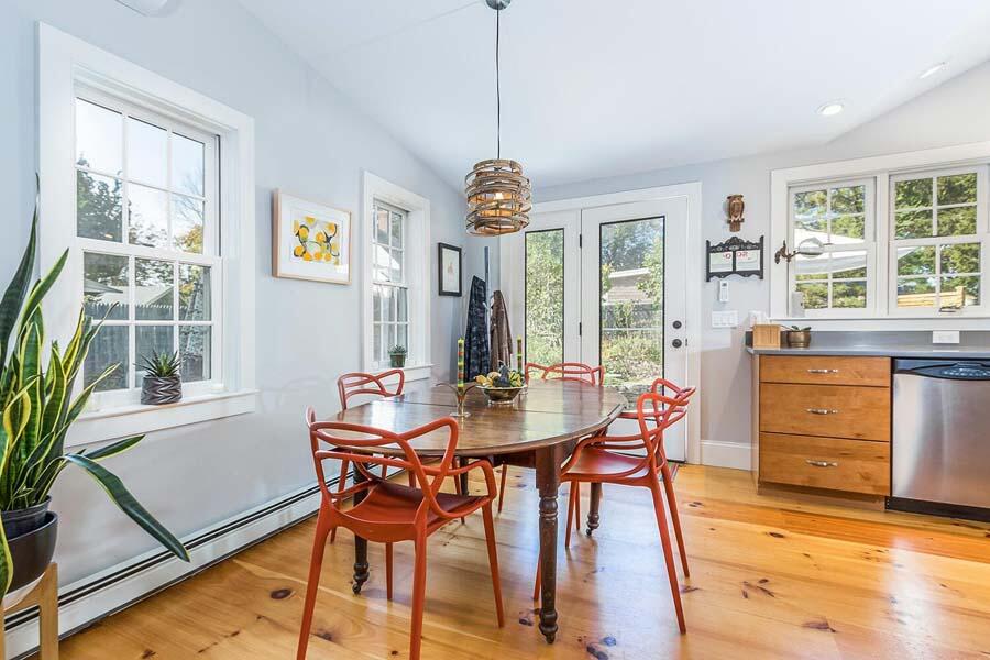 180 Commercial Street Wellfleet, MA 02667 - Photo 6 of 41 a dining room with furniture and window