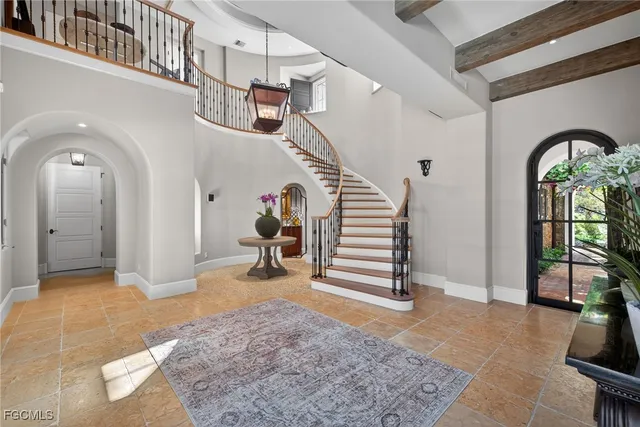 a view of entryway and hall