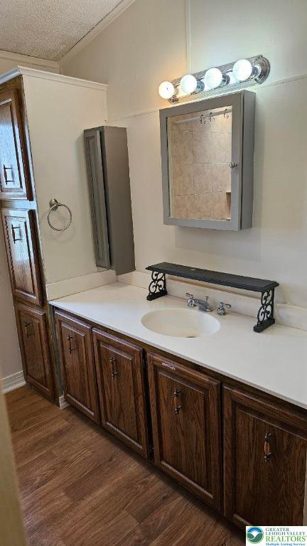 222 Independence Way Mount Bethel, PA 18343 - Photo 20 of 33 a bathroom with a double vanity sink and a mirror