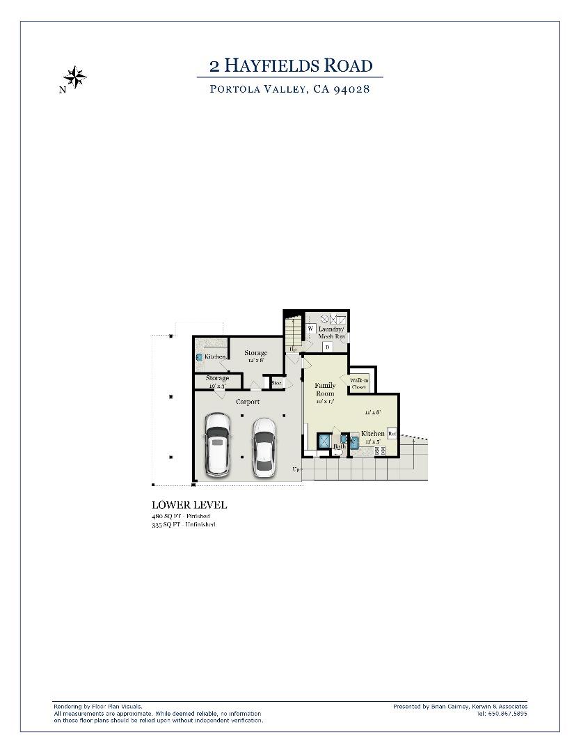 2 Hayfields Road Portola Valley, CA 94028 - Photo 8 of 9 a picture of a floor plan
