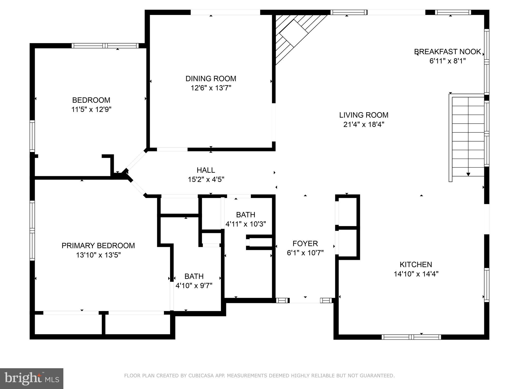 107 Ramsay Road Locust Grove, VA 22508 - Photo 72 of 72 floor plan upper level