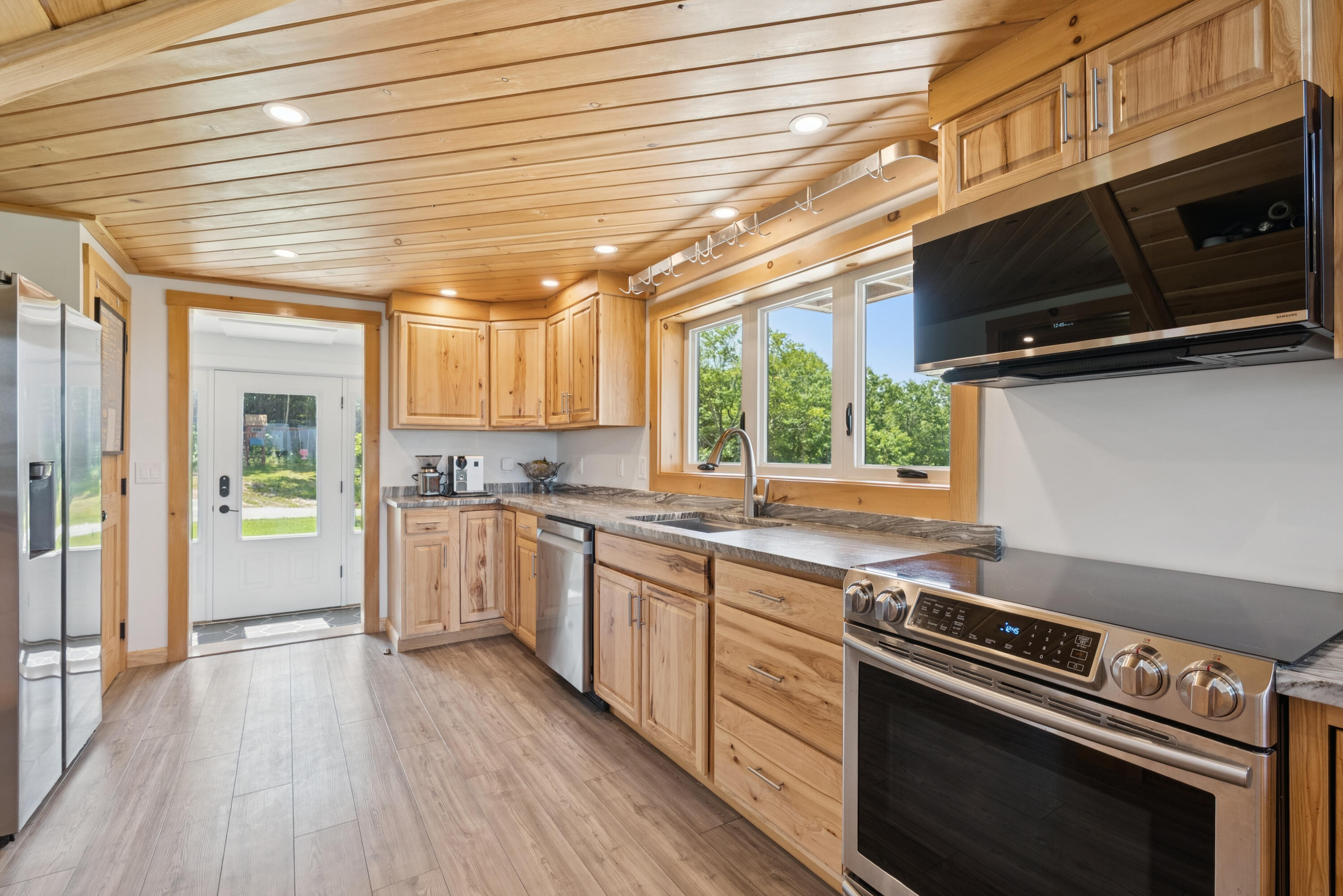 341 Outlook Road Bryant Pond, ME 04219 - Photo 29 of 112 Locally sourced natural pine ceilings