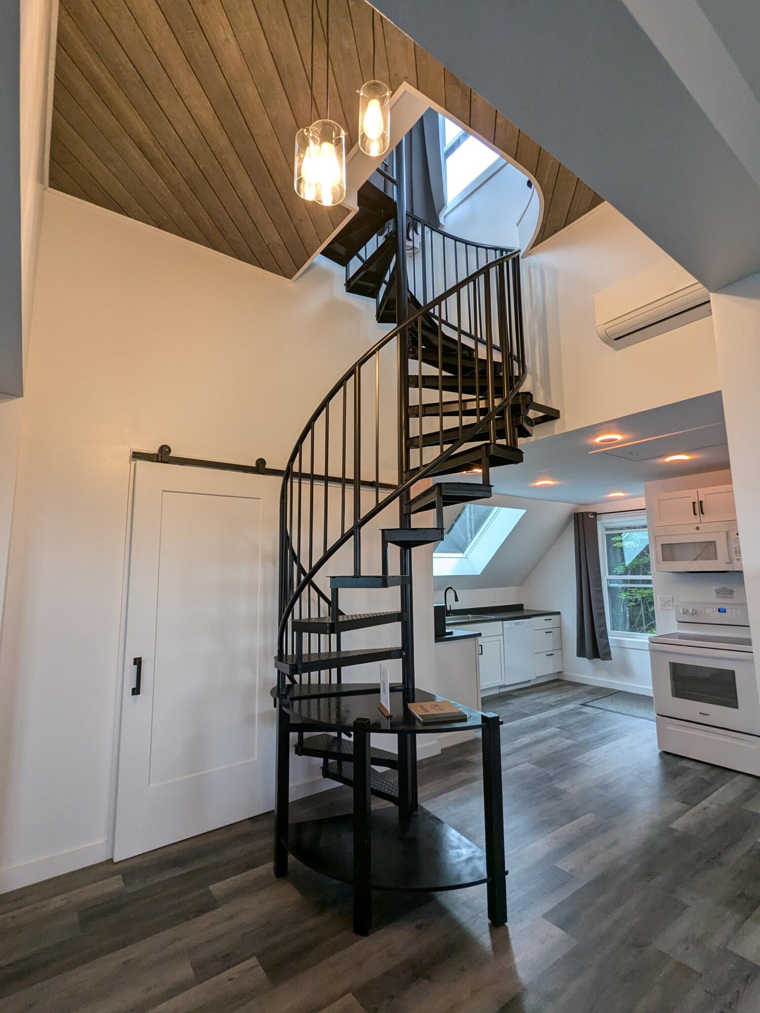 341 Outlook Road Bryant Pond, ME 04219 - Photo 71 of 112 Custom Spiral Staircase