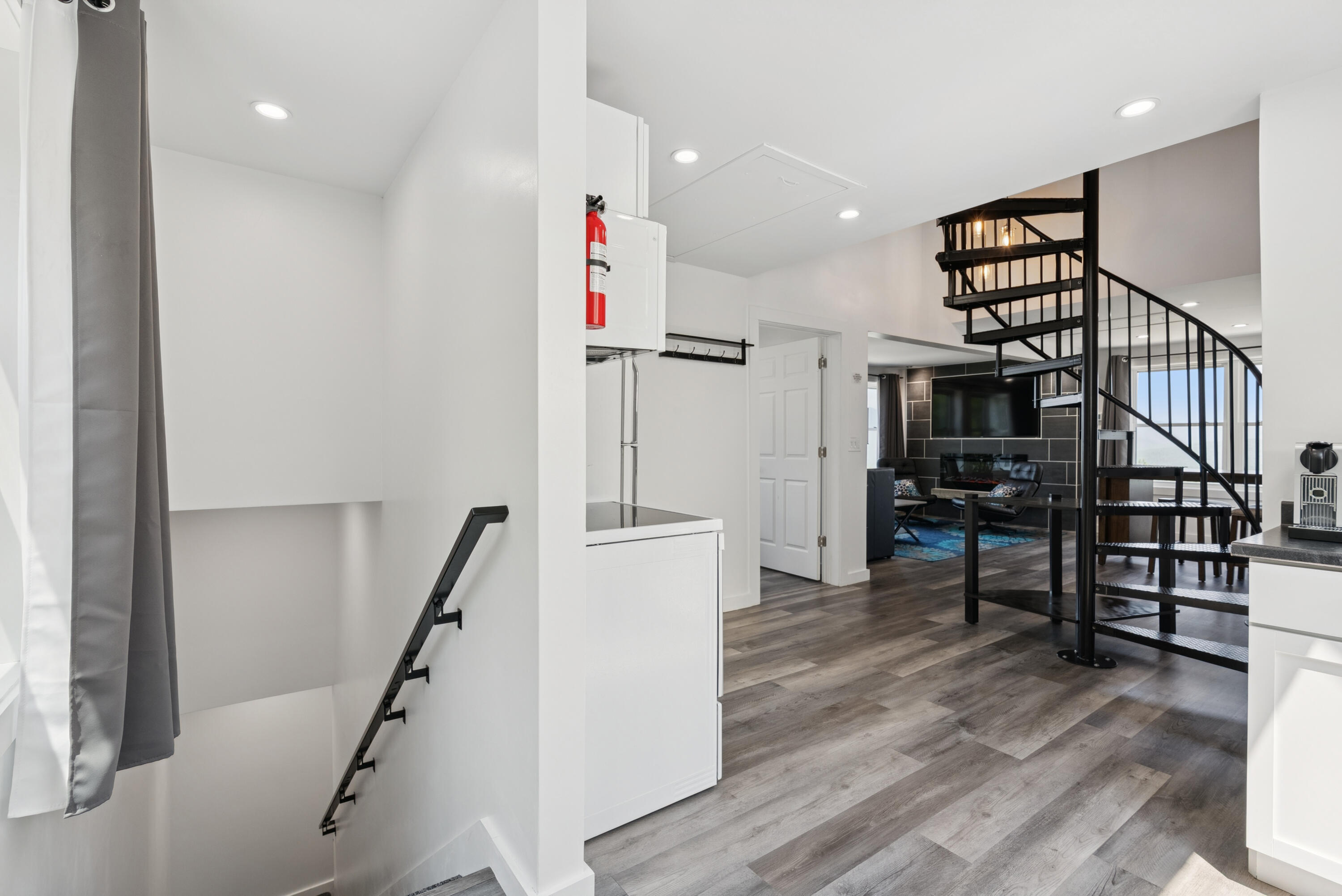 341 Outlook Road Bryant Pond, ME 04219 - Photo 78 of 112 Custom Spiral Staircase