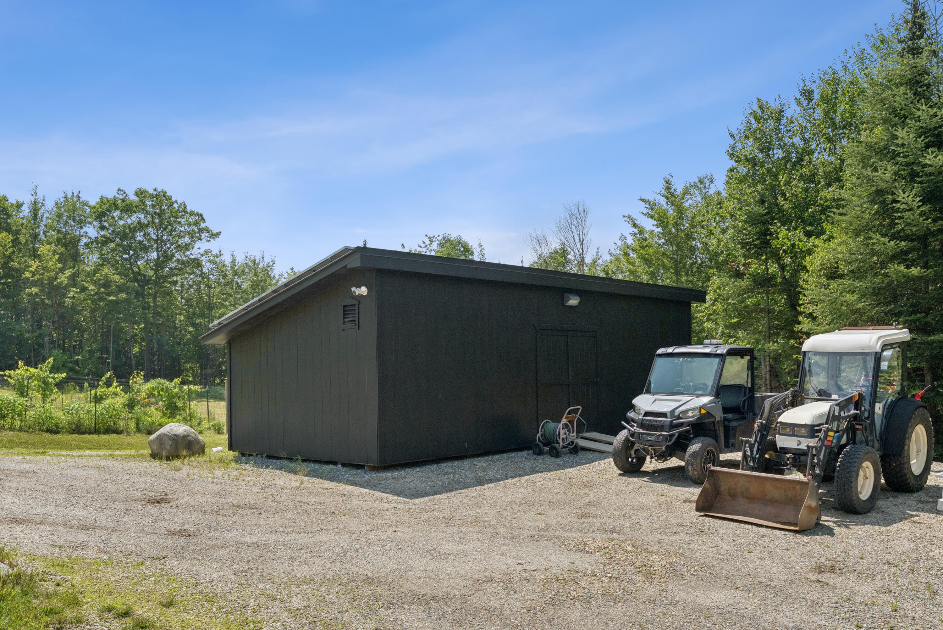 341 Outlook Road Bryant Pond, ME 04219 - Photo 87 of 112 Shed with Solar Panels