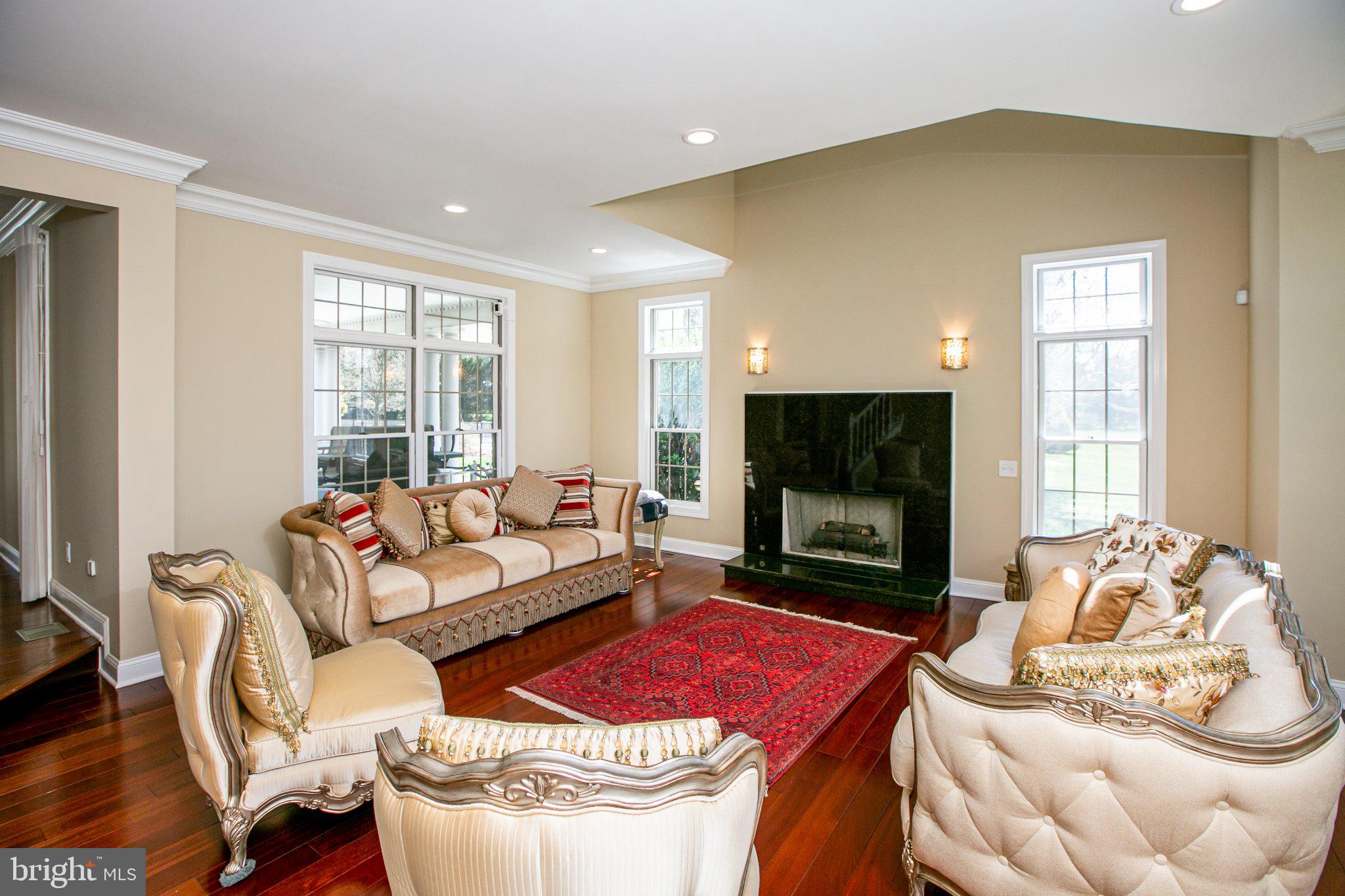 17 Dey Farm Road Princeton Junction, NJ 08550 - Photo 8 of 73 Formal Living area with fireplace