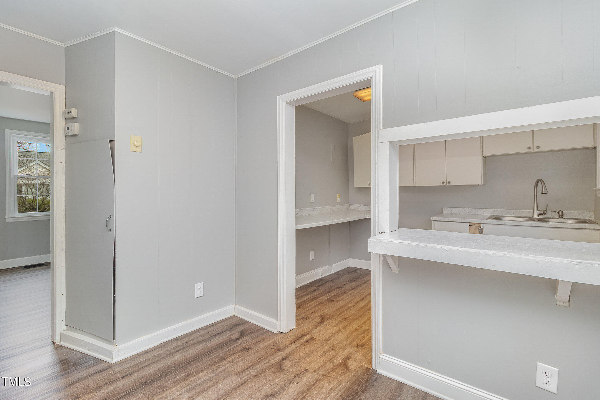 2813 Fowler Avenue Raleigh, NC 27607 - Photo 15 of 30 a bathroom with a sink mirror and shower