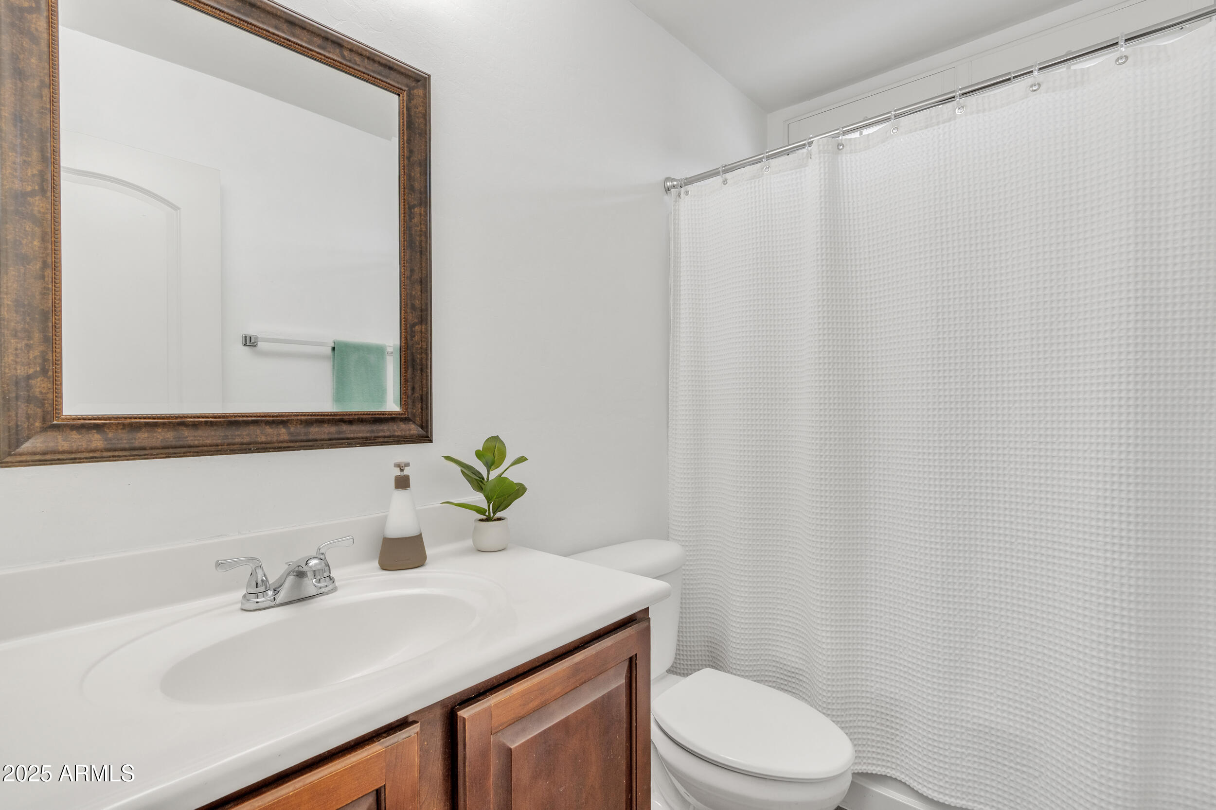 4159 East Jasper Drive Gilbert, AZ 85296 - Photo 18 of 26 a bathroom with a sink vanity mirror and toilet