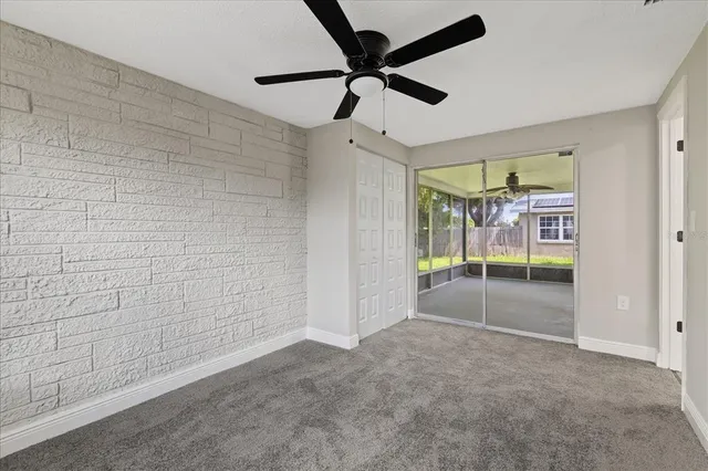 a view of empty room