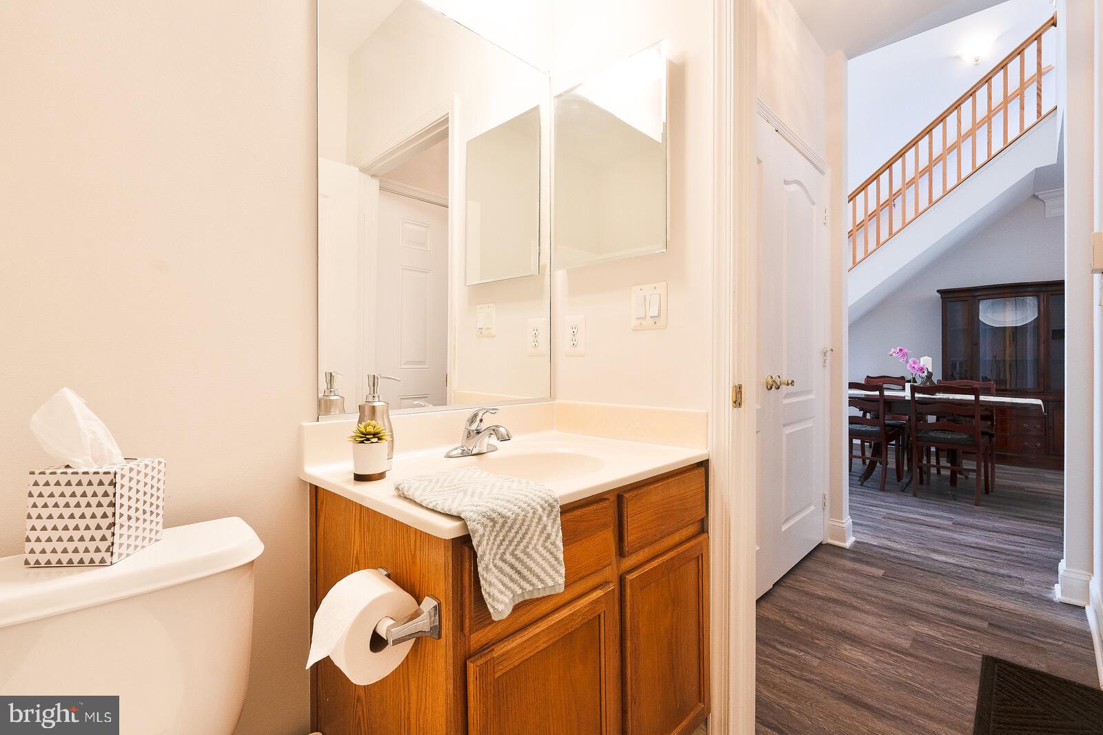 13132 Brooktree Lane Laurel, MD 20707 - Photo 19 of 35 ANOTHER ANGLE OF 2ND BATH ON THE MAIN LEVEL