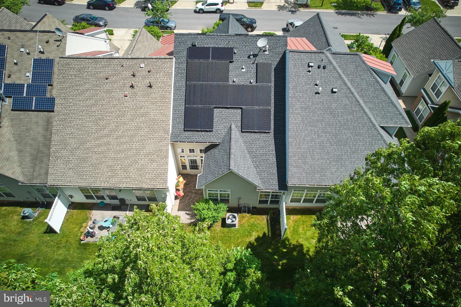 13132 Brooktree Lane Laurel, MD 20707 - Photo 32 of 35 REAR DRONE VIEW