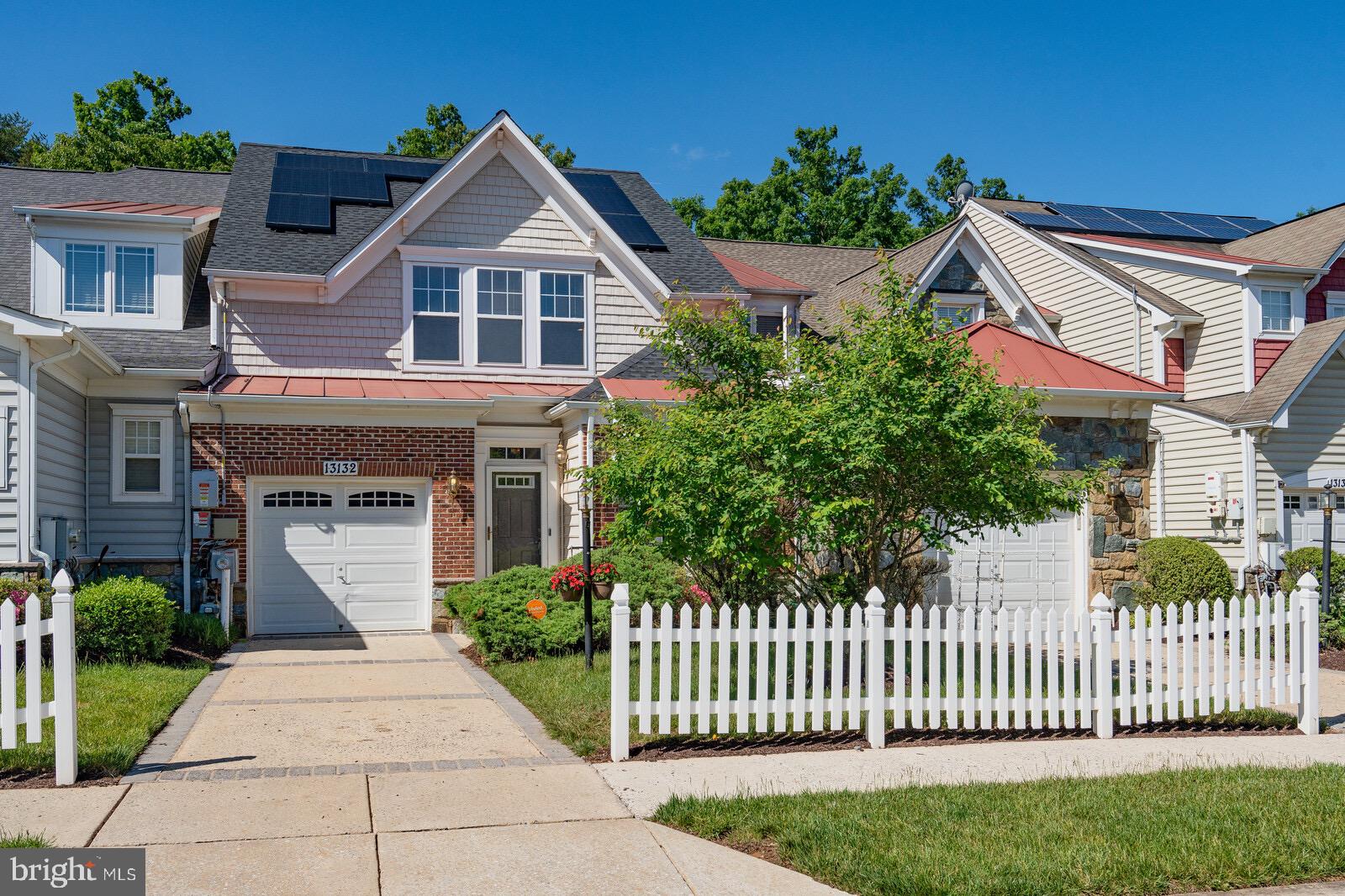 13132 Brooktree Lane Laurel, MD 20707 - Photo 7 of 35 STREET VIEW : MANICURED W/WHITE PICKET FENCING!
