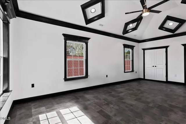 a view of an empty room with window