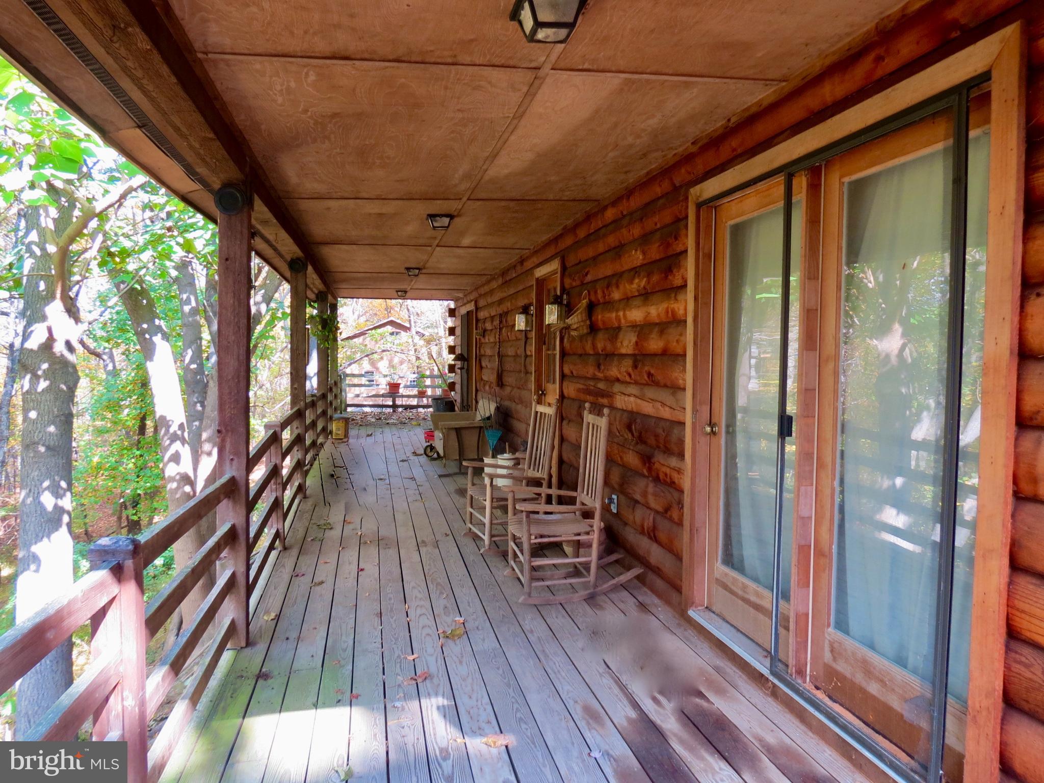 67 Briar Ridge Lane Sperryville, VA 22740 - Photo 5 of 16 Back deck facing the Shenandoah National Park