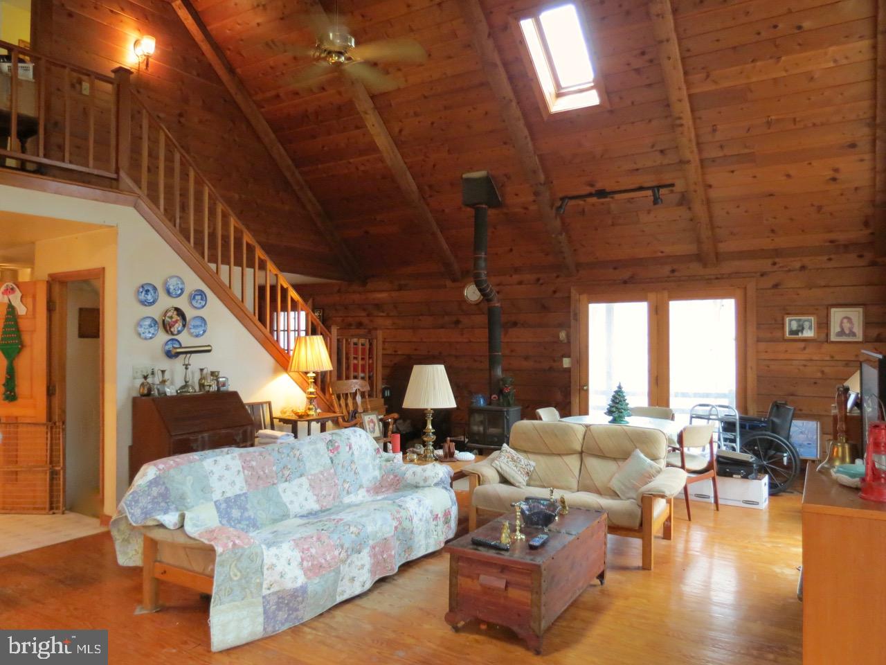 67 Briar Ridge Lane Sperryville, VA 22740 - Photo 8 of 16 Living Room towards rooms upstairs