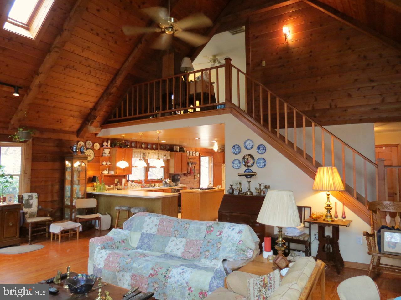 67 Briar Ridge Lane Sperryville, VA 22740 - Photo 9 of 16 Living Room to Kitchen