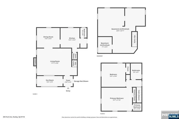 $480,000 | 294 Park Avenue, Nutley, NJ 07110