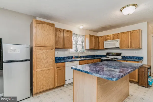 a kitchen with a refrigerator a stove a sink and a refrigerator