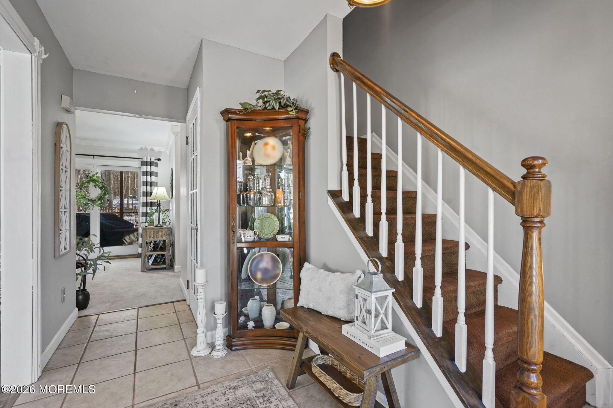 12 Rimwood Lane Howell, NJ 07731 - Photo 3 of 34 a view of an entryway with wooden floor and stairs
