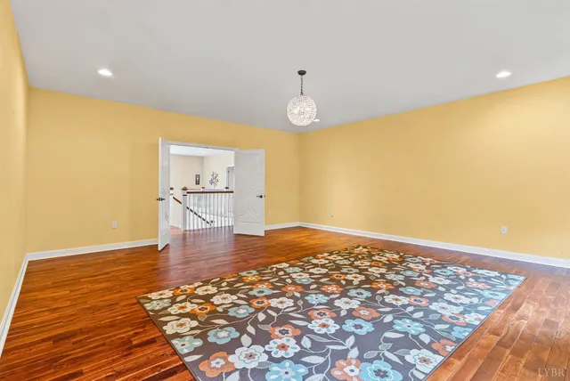 a view of a room with storage