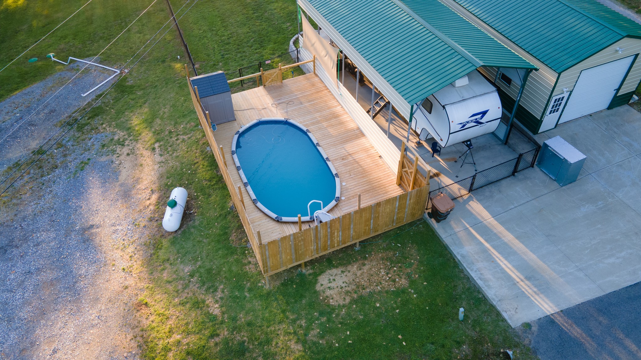 601 Pumpkin Ridge Road Dover, TN 37058 - Photo 5 of 50 a backyard of a house with seating space