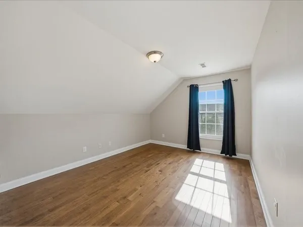 wooden floor in an empty room