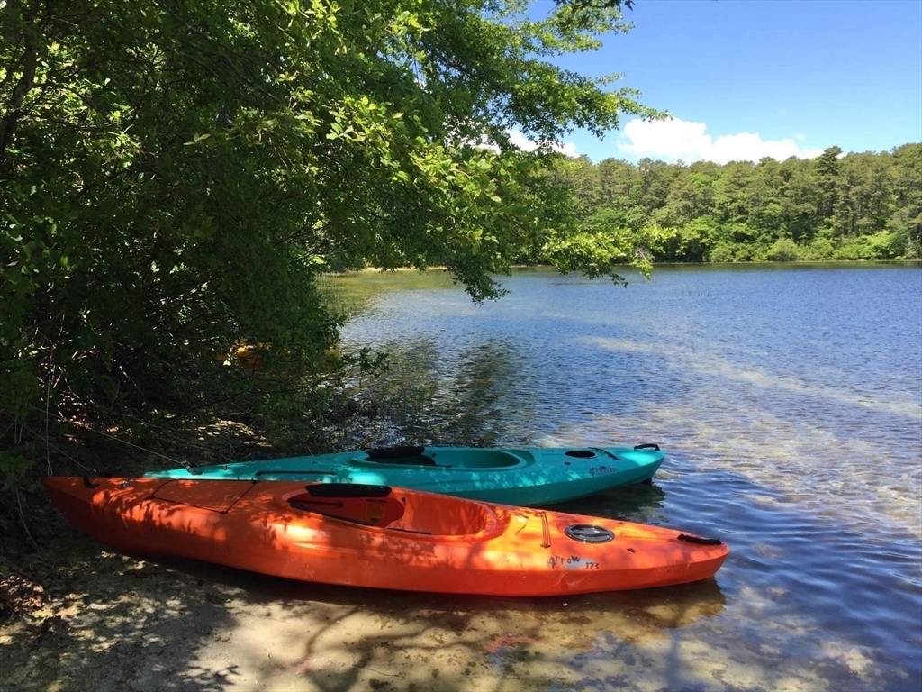 222 Buck Island Road, Unit 45 Yarmouth, MA 02673 - Photo 25 of 26 an aerial view of a house with a yard basket ball court and outdoor seating