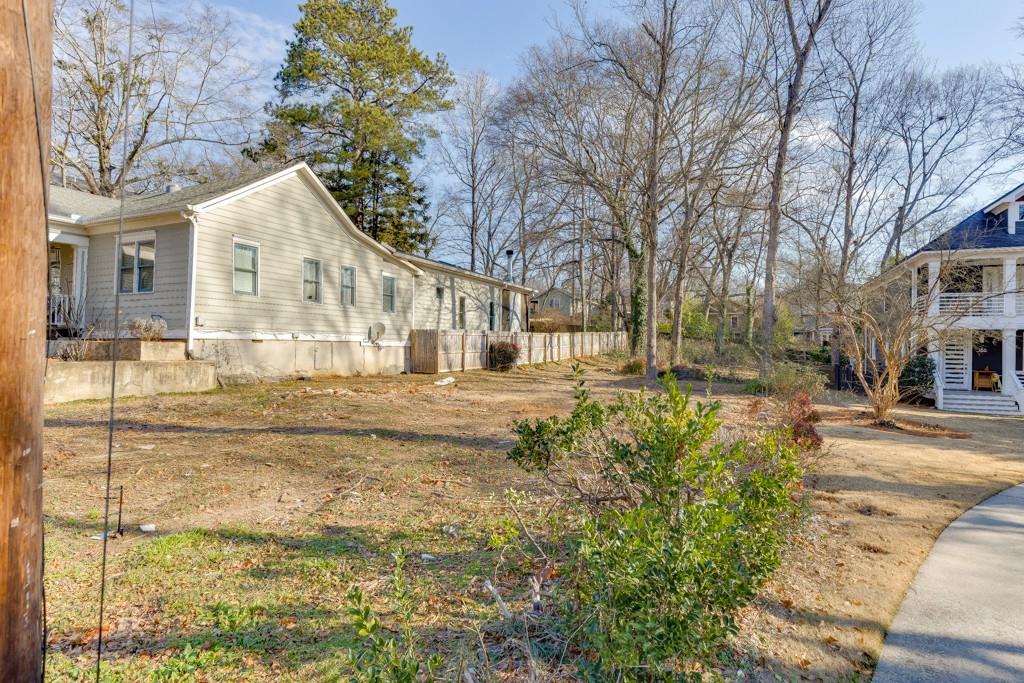 184 Olympic Place Decatur, GA 30030 - Photo 3 of 8 a view of a yard with a house