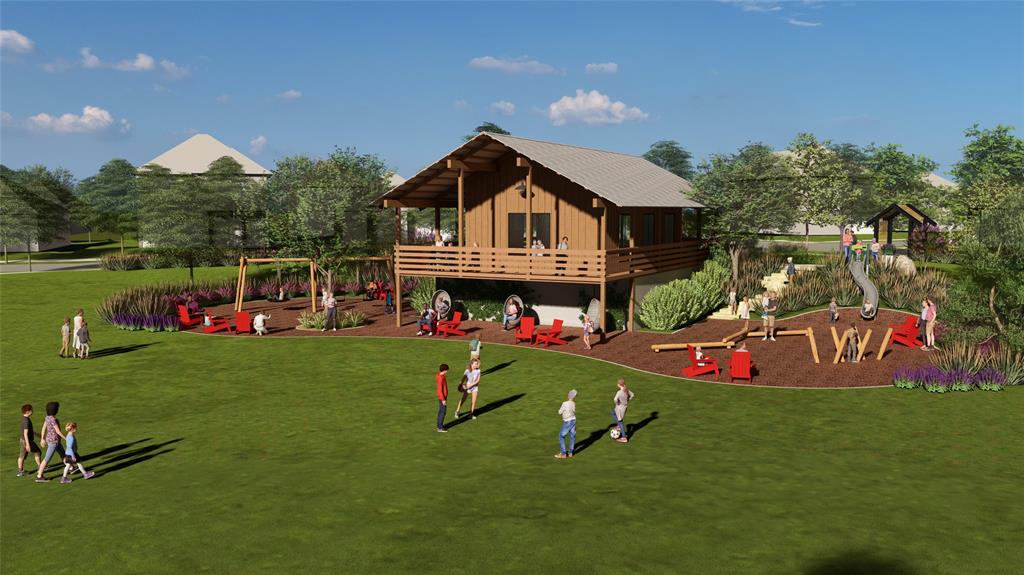 8720 Treeline Parkway Justin, TX 76247 - Photo 6 of 17 a front view of a house with garden