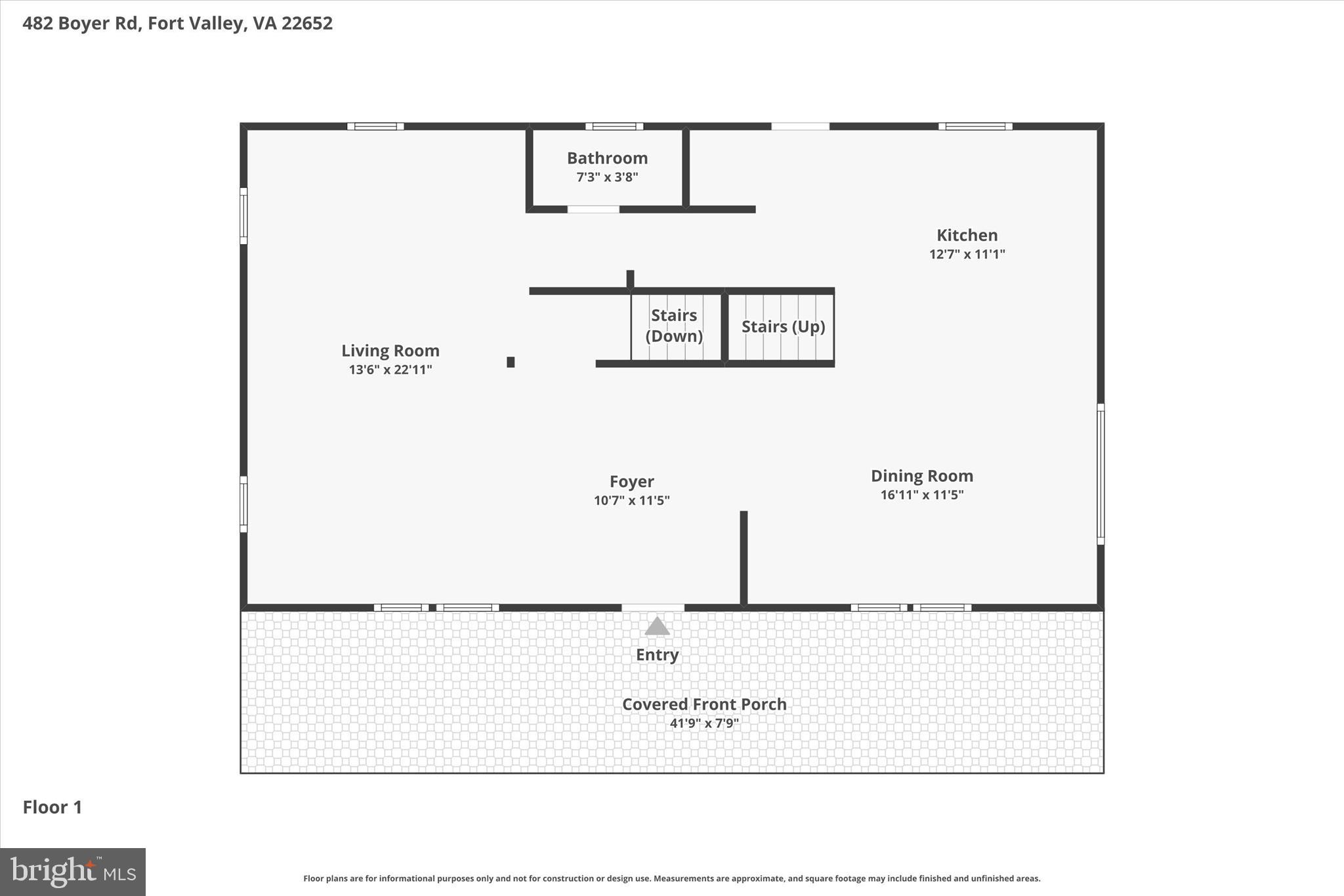 482 Boyer Road Fort Valley, VA 22652 - Photo 45 of 47 Floor-1