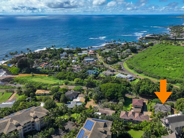 a view of city and ocean