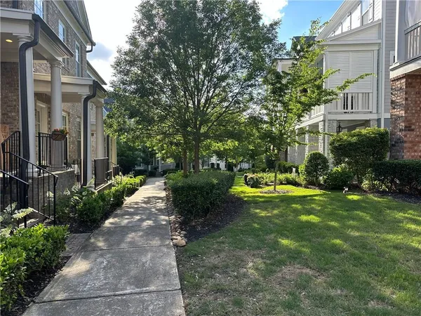 a view of outdoor space and yard