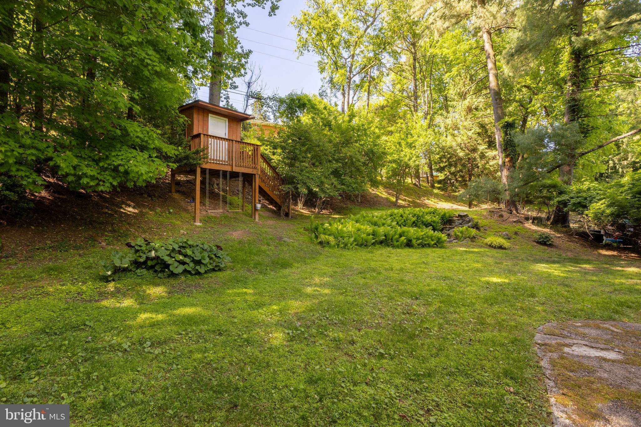 3207 Midfield Road Pikesville, MD 21208 - Photo 45 of 45 a backyard of a house with lots of green space
