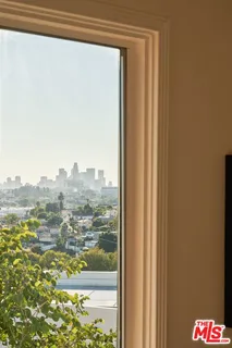 a view of a city from a window