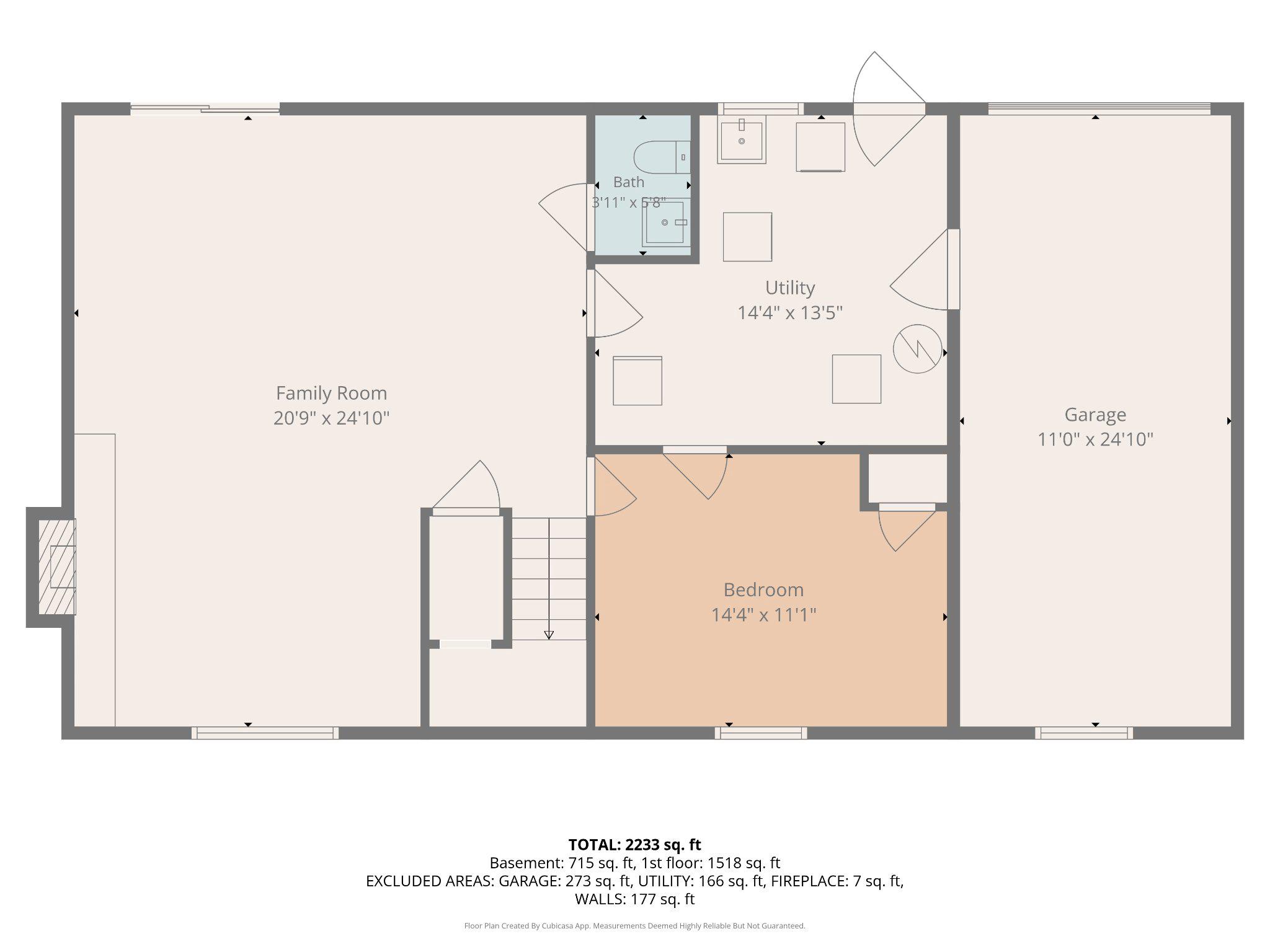 2500 Suffolk Court Fallston, MD 21047 - Photo 41 of 42 Lower Level Floor Plan