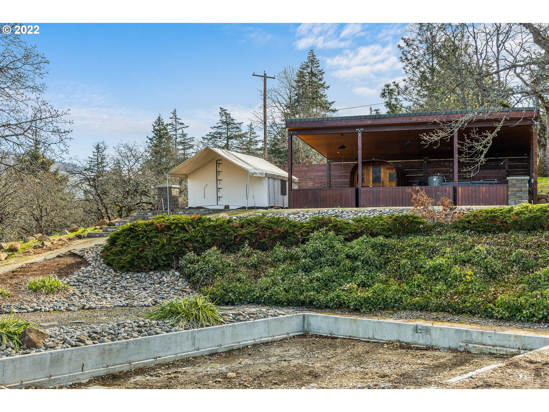 515 Highline Road Hood River, OR 97031 - Photo 32 of 32 a view of house and outdoor space