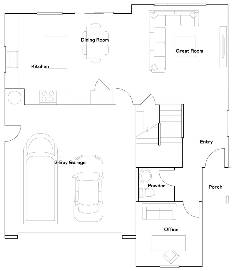 27658 Percussion Road Menifee, CA 92585 - Photo 23 of 24 Residence 3 - level 1 floorplan