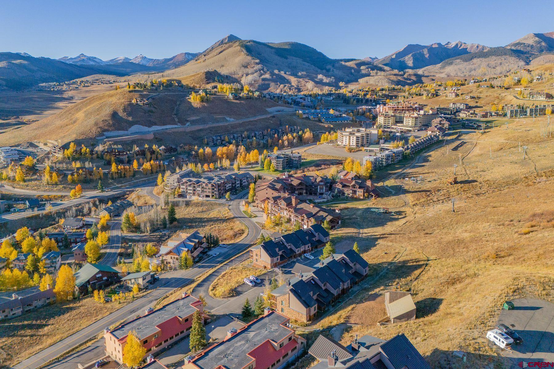 18 Hunter Hill Road, Unit J304 Crested Butte, CO 81225 - Photo 33 of 40 an aerial view of multiple house
