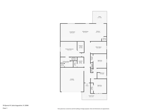 $378,000 | 70 Quartz Place, St. Augustine, FL 32086