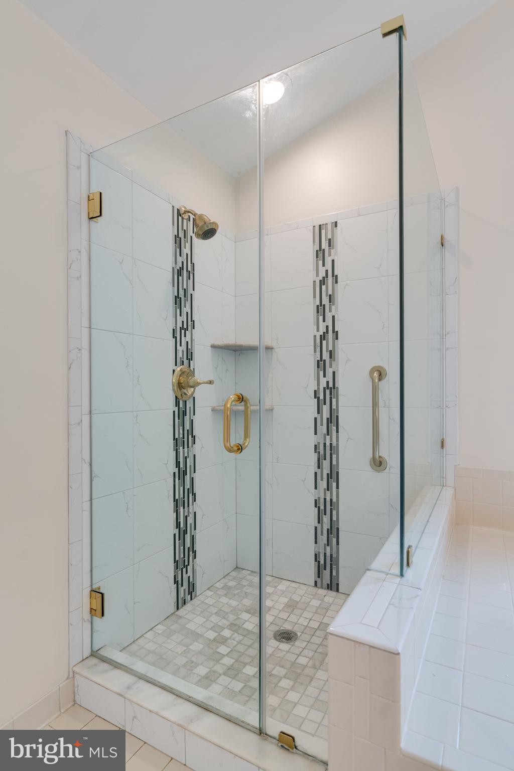 8143 Ridge Creek Way Springfield, VA 22153 - Photo 56 of 75 Shower in the Master Bathroom