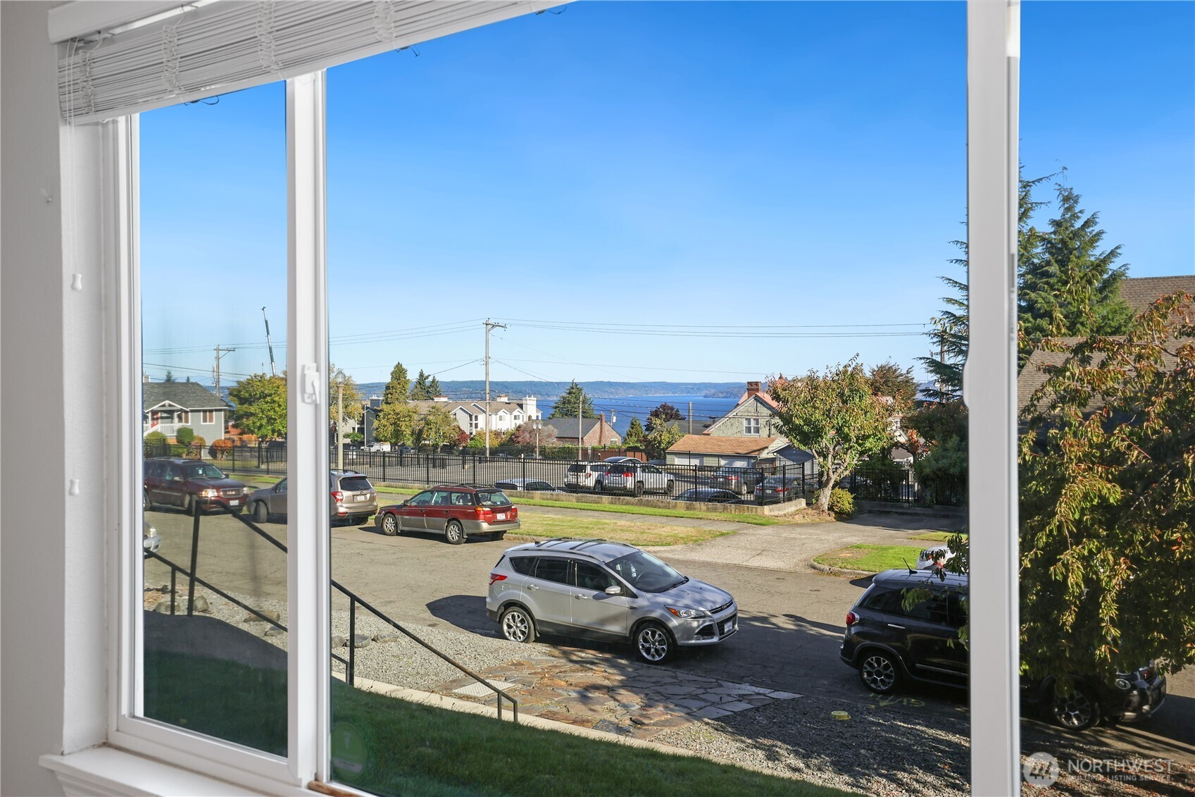 1010 North J Street, Unit 2 Tacoma, WA 98403 - Photo 14 of 29 a view of swimming pool from a balcony