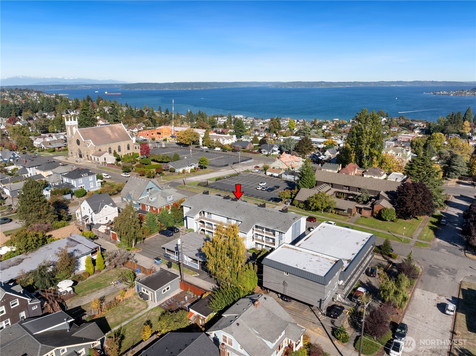1010 North J Street, Unit 2 Tacoma, WA 98403 - Photo 25 of 29 an aerial view of a city