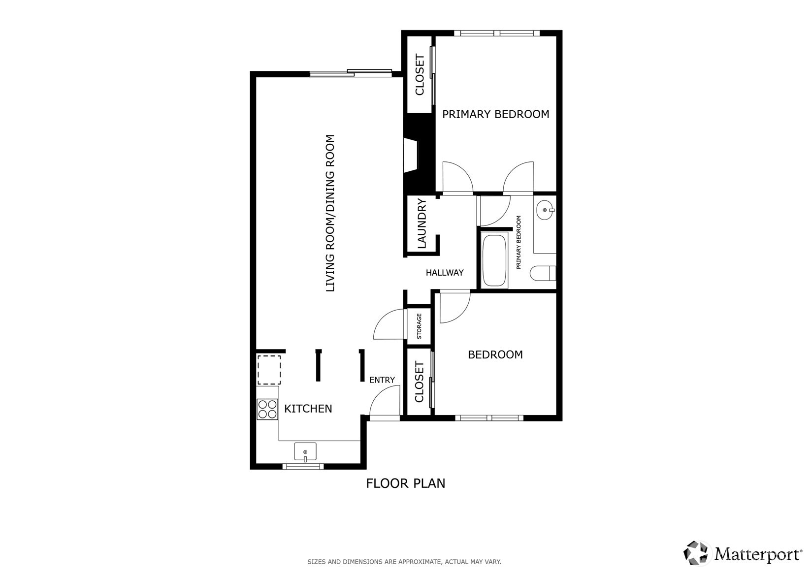 1010 North J Street, Unit 2 Tacoma, WA 98403 - Photo 29 of 29 a picture of a floor plan