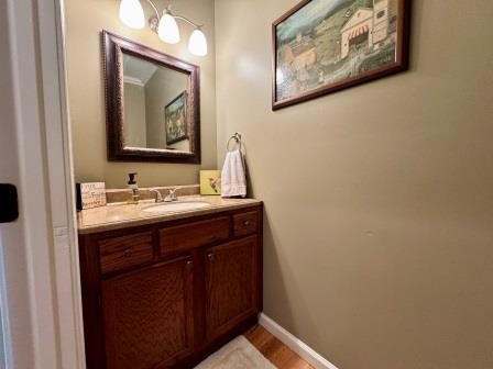 610 Rolling Meadows Lane Rickman, TN 38580 - Photo 27 of 42 a bathroom with a sink mirror and vanity
