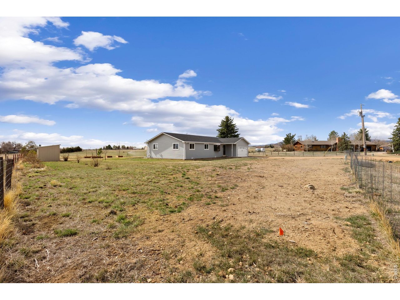 4701 Meining Road Berthoud, CO 80513 - Photo 23 of 31 Front corner of the property