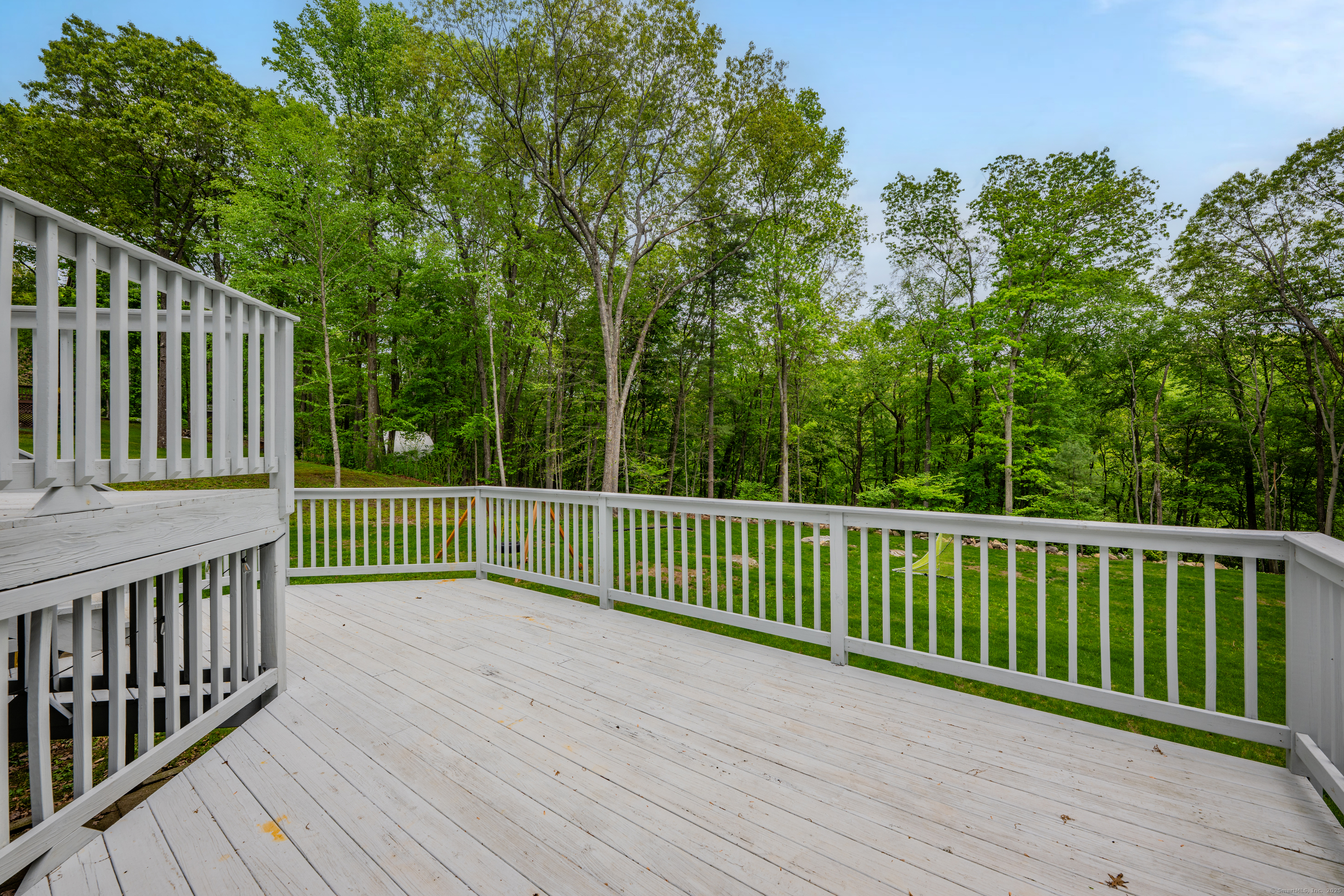 60 Wildcat Road Burlington, CT 06013 - Photo 37 of 39 a view of deck and a backyard